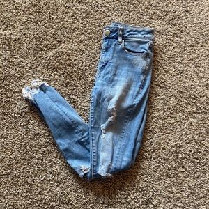 American eagle ripped jeans